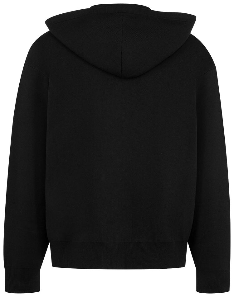 Loewe Zip Up Hoodie Black
