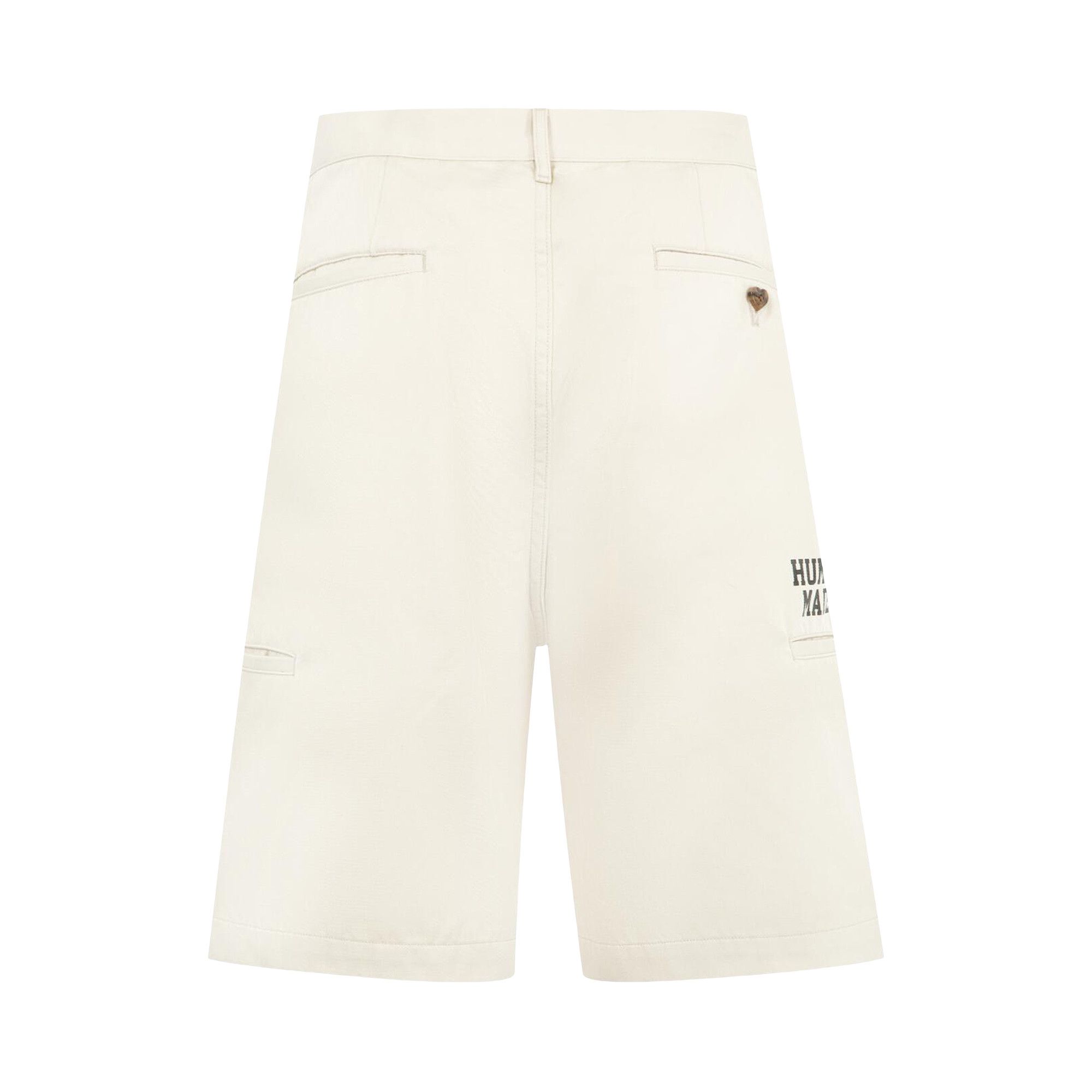 Buy Human Made Skater Shorts 'White' - HM31PT009 WHIT | GOAT MX