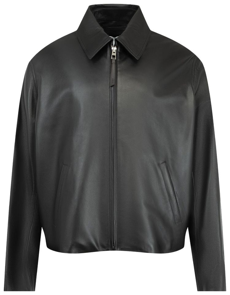 Loewe Zip Up Jacket Black