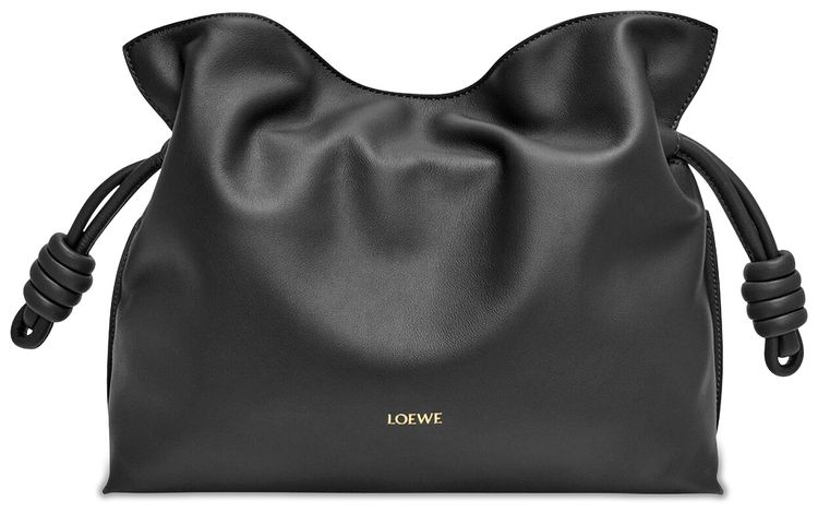 Loewe Flamenco Clutch Medium Black