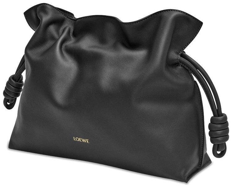 Loewe Flamenco Clutch Medium Black