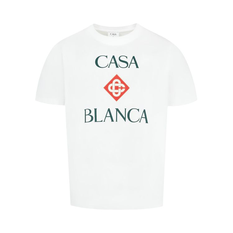 Casablanca Classic T Shirt White