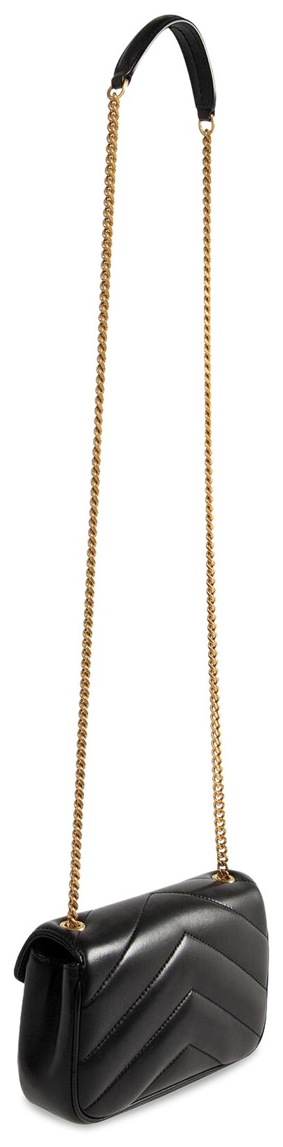 Saint Laurent Mini Lou Lou Nero