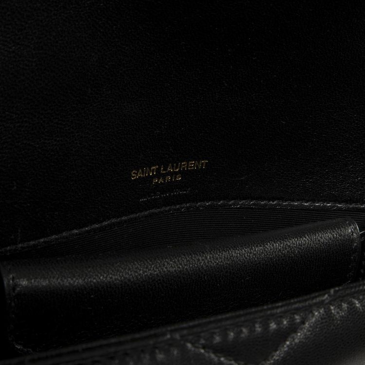 Saint Laurent Mini Lou Lou Nero