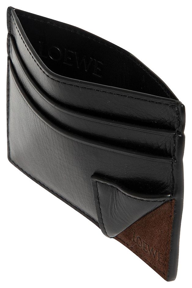 Loewe Switch Plain Cardholder BlackEspresso