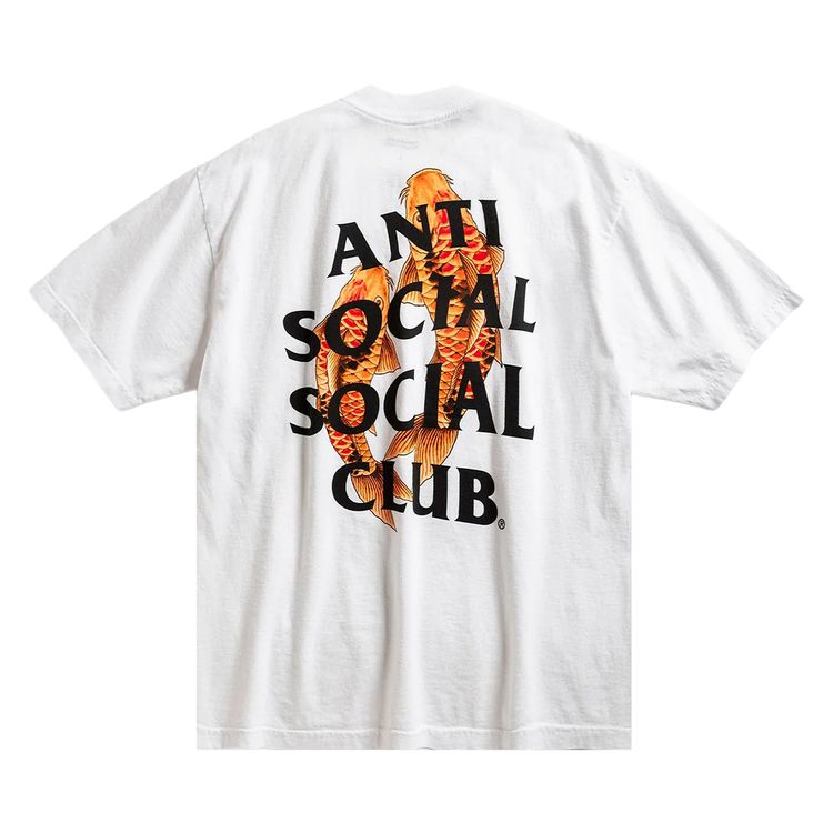 Anti Social Social Club Koi Tee White