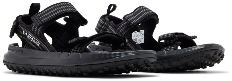 Under Armour Fat Tire Sandal Black White