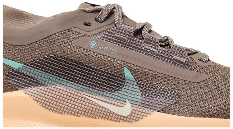 Nike Wmns Pegasus Trail 5 GORE TEX Mink Brown Orange Chalk