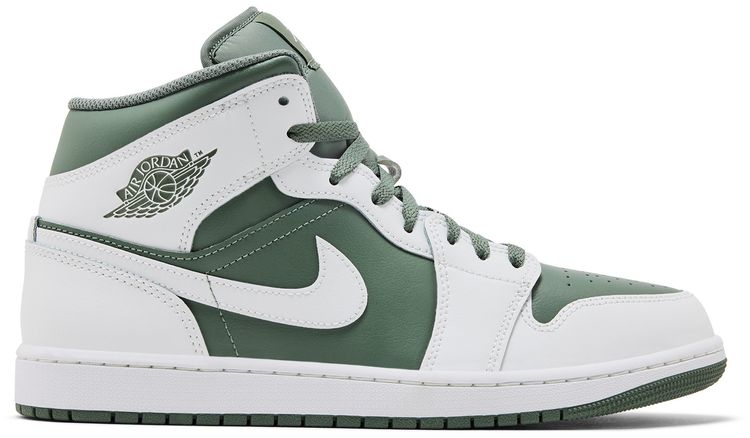 Air Jordan 1 Mid Summit White Vintage Lichen