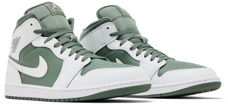 Air Jordan 1 Mid Summit White Vintage Lichen