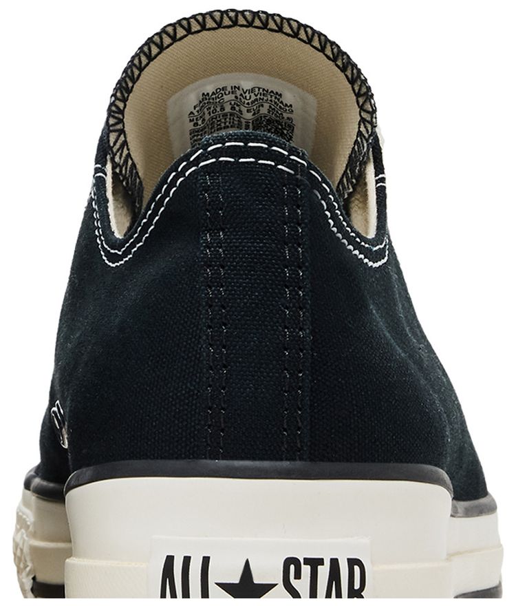 Converse Chuck Taylor All Star Throwback Low Black Vintage White