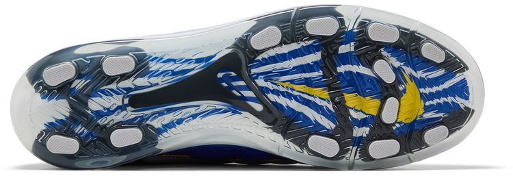 Nike Cryoshot Mercurial Vapor R9 Royal Metallic Silver Varsity Maize