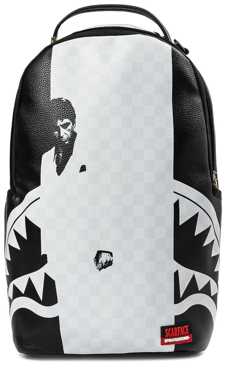 Sprayground Scarface Poster Syle Backpack BlackWhite