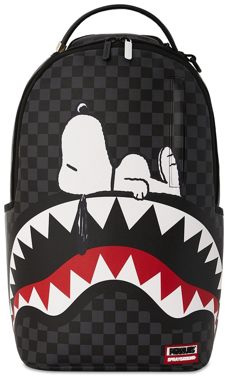 Sprayground x Peanuts Snoopy Sunday Chilling DLXV Backpack BlackGrey