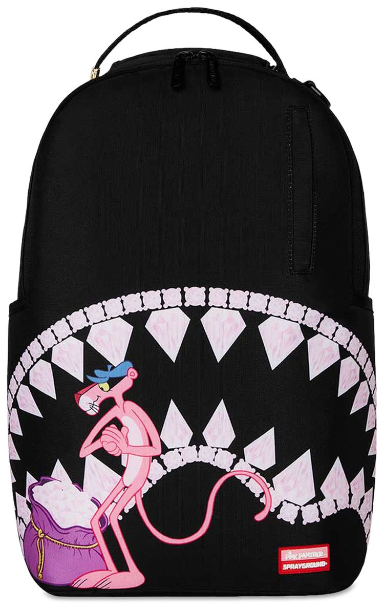 Sprayground Pink Panther Diamond Bite Backpack Multicolor