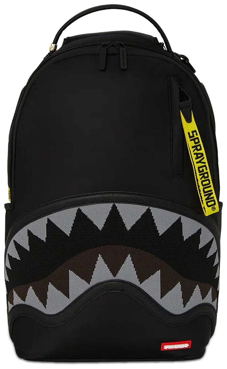 Sprayground Shark Central Parachute DLX Satin Backpack Multicolor