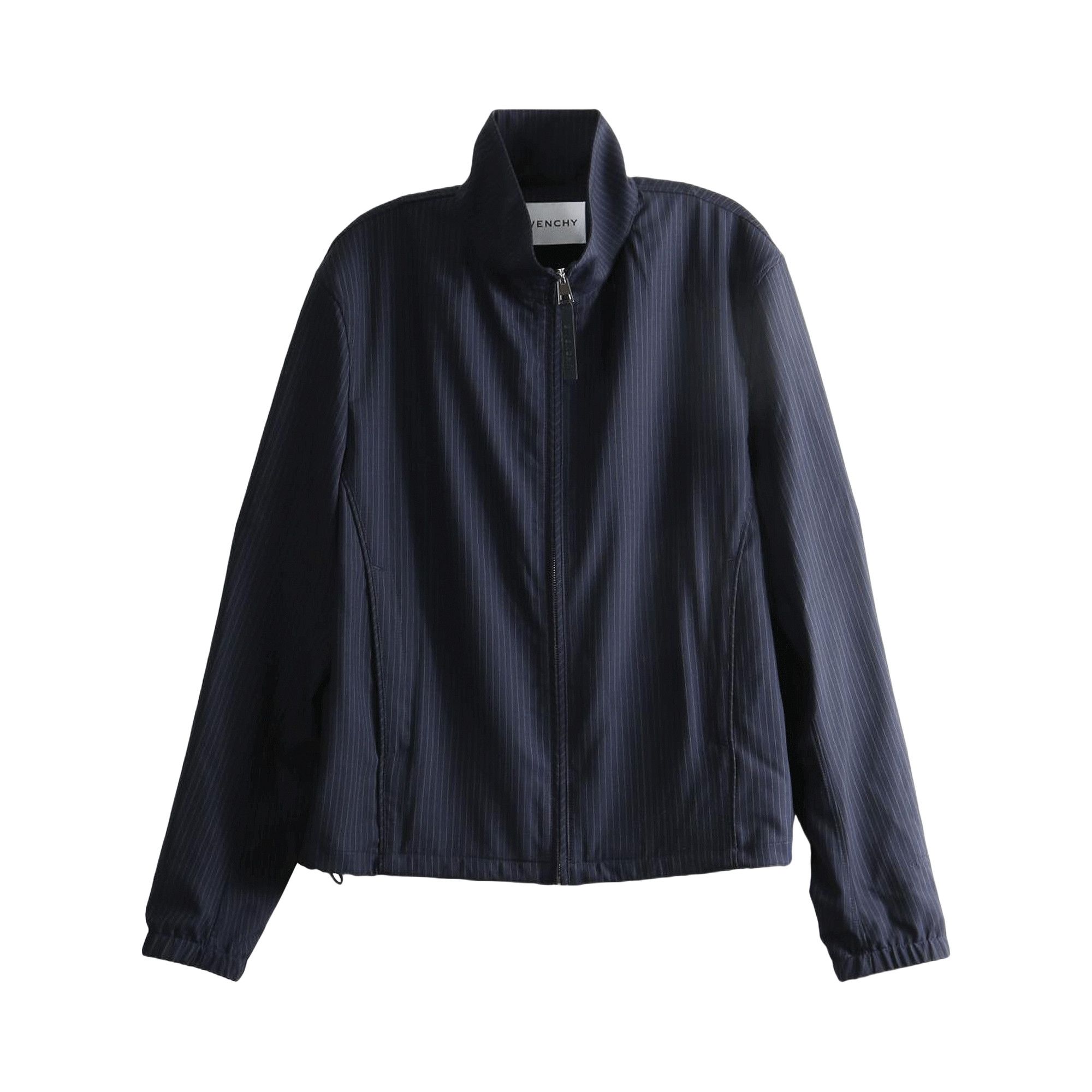 Buy Givenchy Striped Zipped Blouson 'Navy' - BM01HL16NL 410 | GOAT