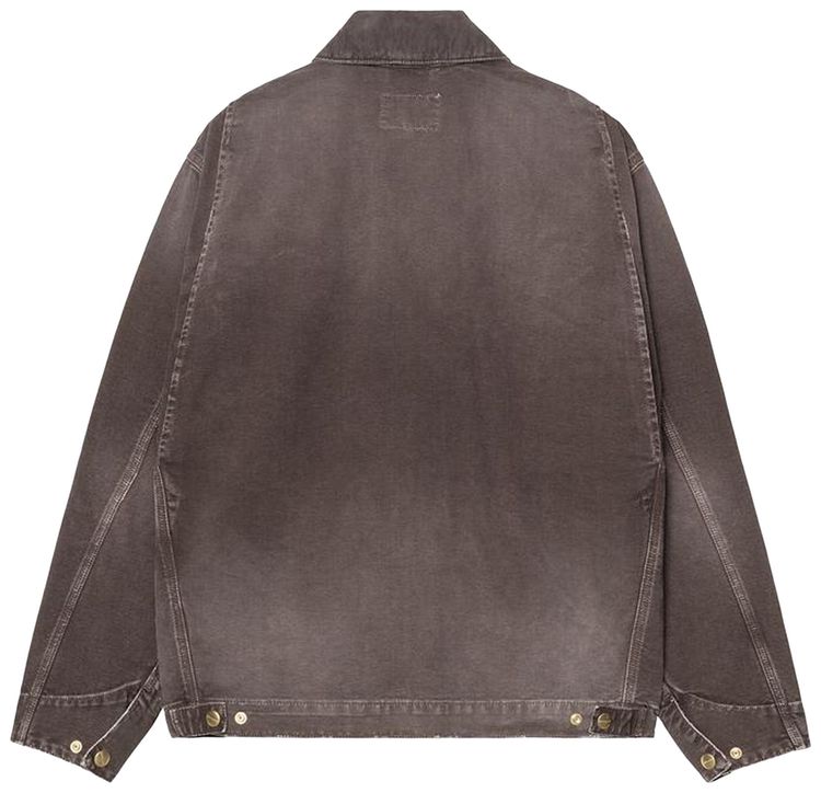 Carhartt WIP OG Detroit Jacket Tobacco Destroy Wash