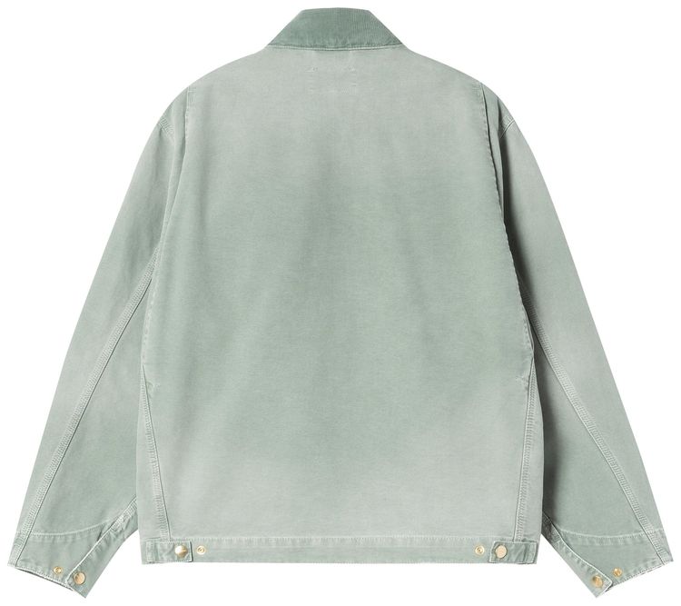 Carhartt WIP OG Detroit Jacket GreenShady Destroy Wash