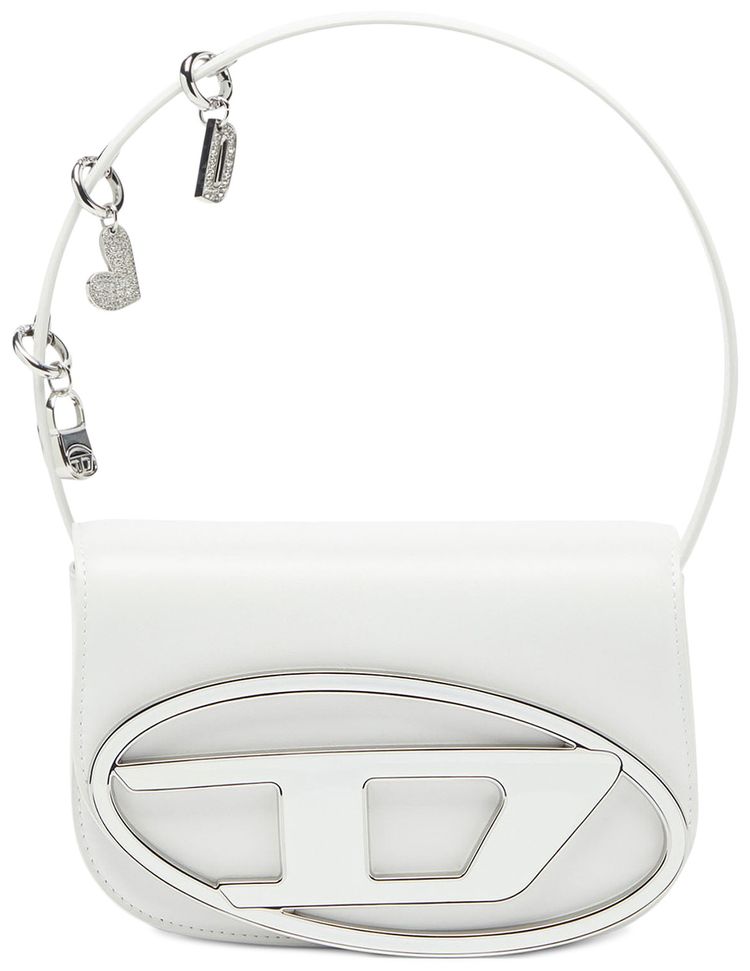 Diesel 1DR Shoulder Bag White