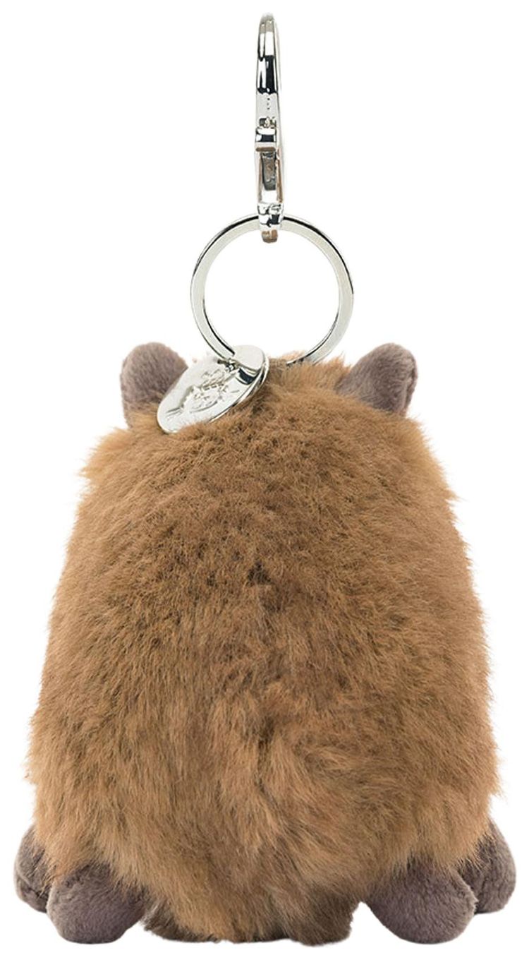 Jellycat Clyde Capybara Bag Charm Brown