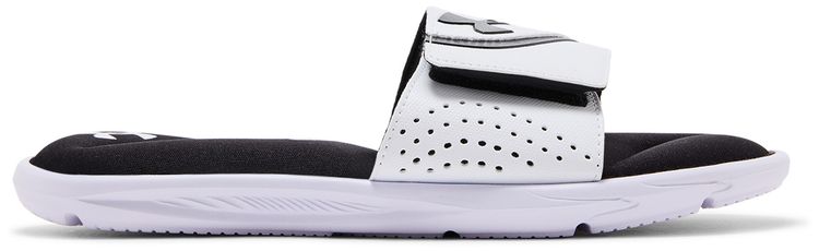 Under Armour Ignite 6 Slide White Black