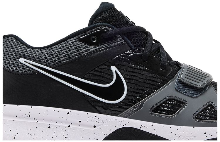 Nike Air Zoom Diamond Elite Turf Black White Splatter