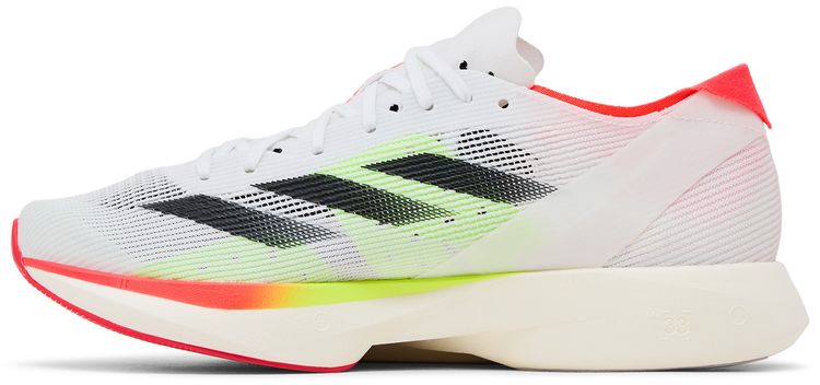 adidas Adizero Takumi Sen 10 White Black Lucid Red