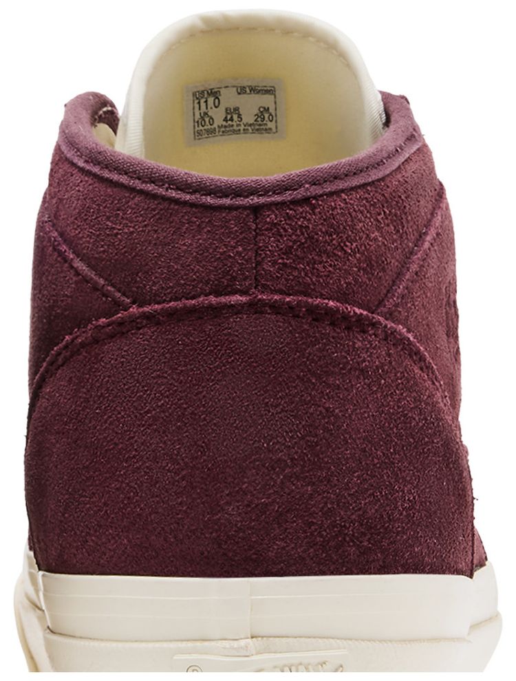 JJJJound x Vans Half Cab Burgundy