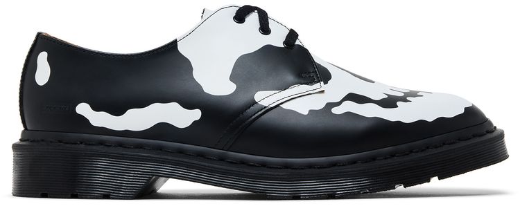 Supreme x Dr Martens 1461 3 Eye Shoe Skull Black White