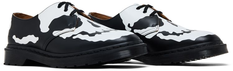 Supreme x Dr Martens 1461 3 Eye Shoe Skull Black White
