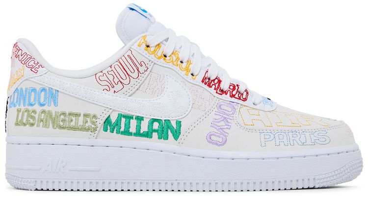 Nike Air Force 1 Low World Tour   White