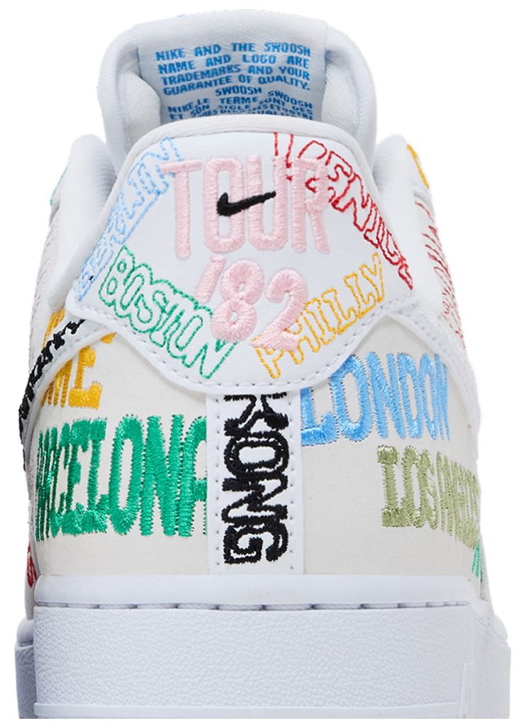 Nike Air Force 1 Low World Tour   White