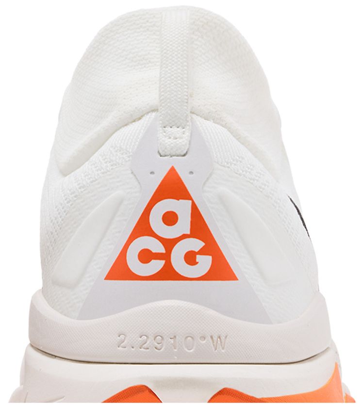 Nike ZoomX ACG Zegama Summit White Safety Orange Black