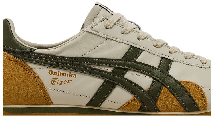 Onitsuka Tiger Runspark Beige Olive Green Mustard Yellow