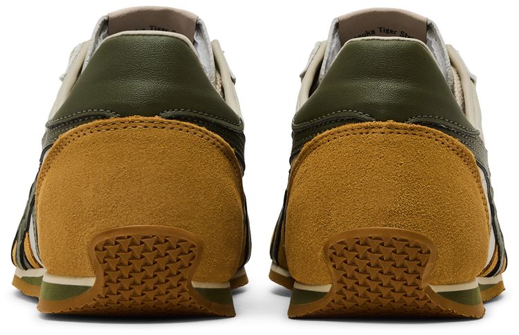 Onitsuka Tiger Runspark Beige Olive Green Mustard Yellow
