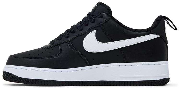 Nike Air Force 1 07 Lv8 Carbon Fiber Swoosh Black White