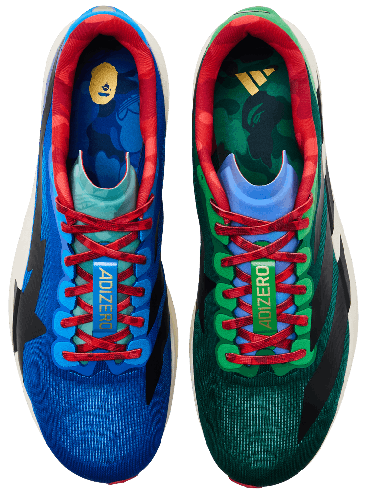BAPE x adidas Adizero Evo SL Blue Green