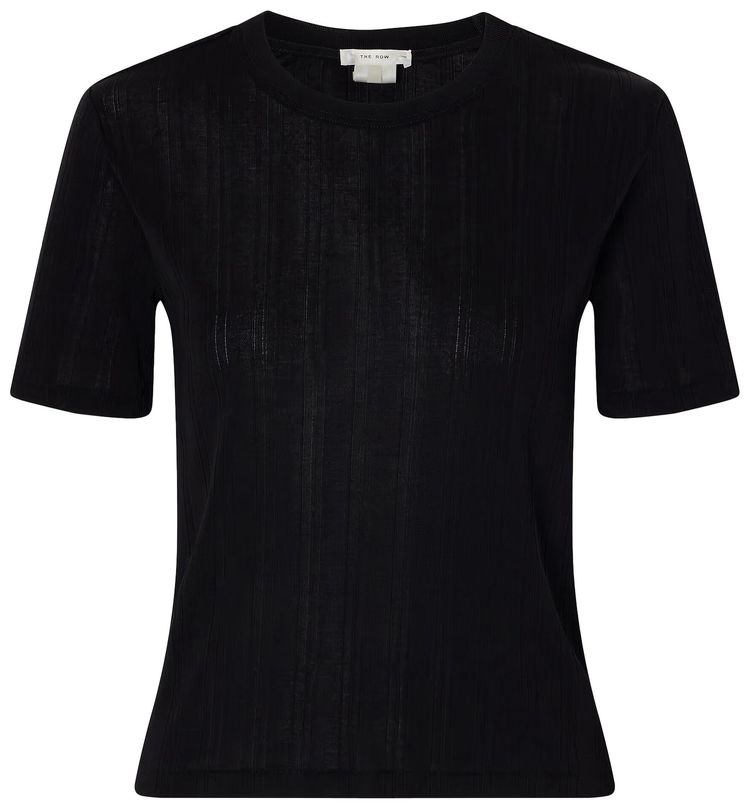 The Row Etina Top Black