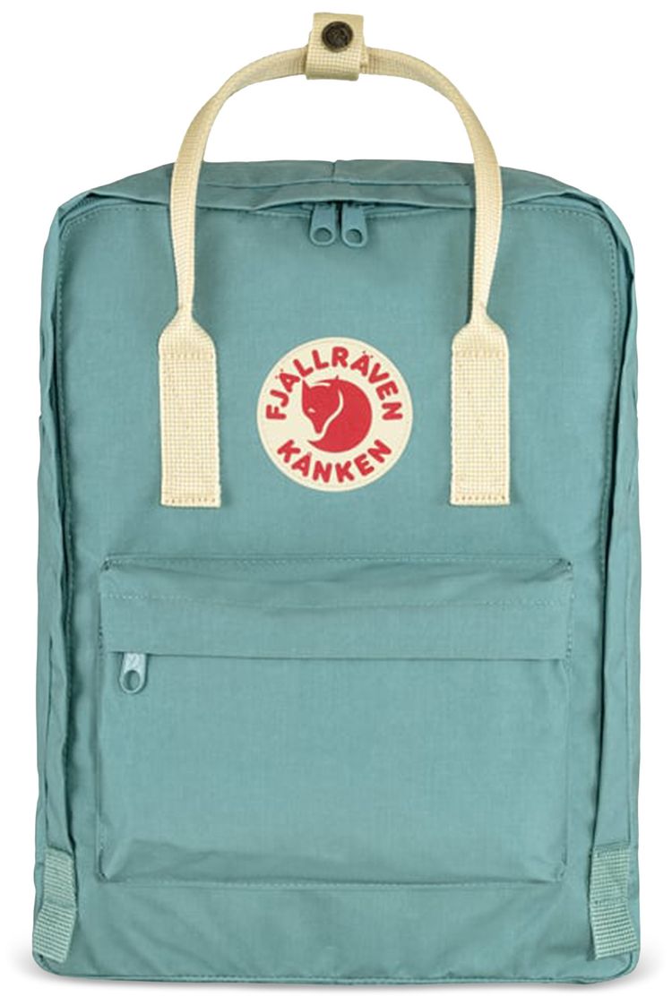 Fjallraven Kanken Classic Backpack Sky BlueLight Oak