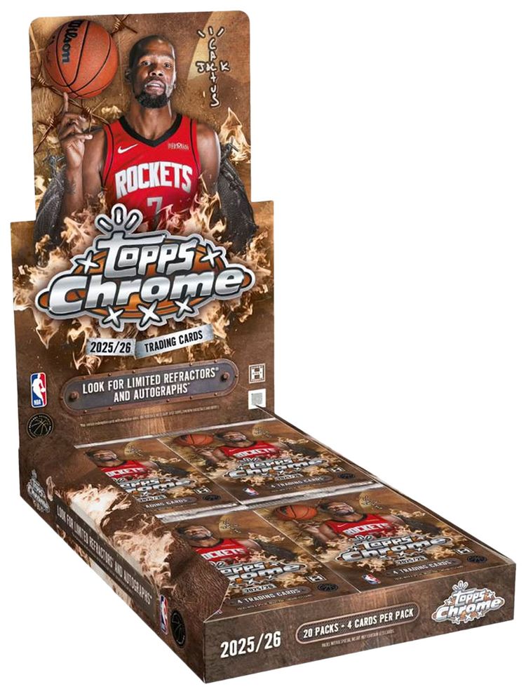 2025 26 Topps Chrome Cactus Jack Basketball Hobby Box