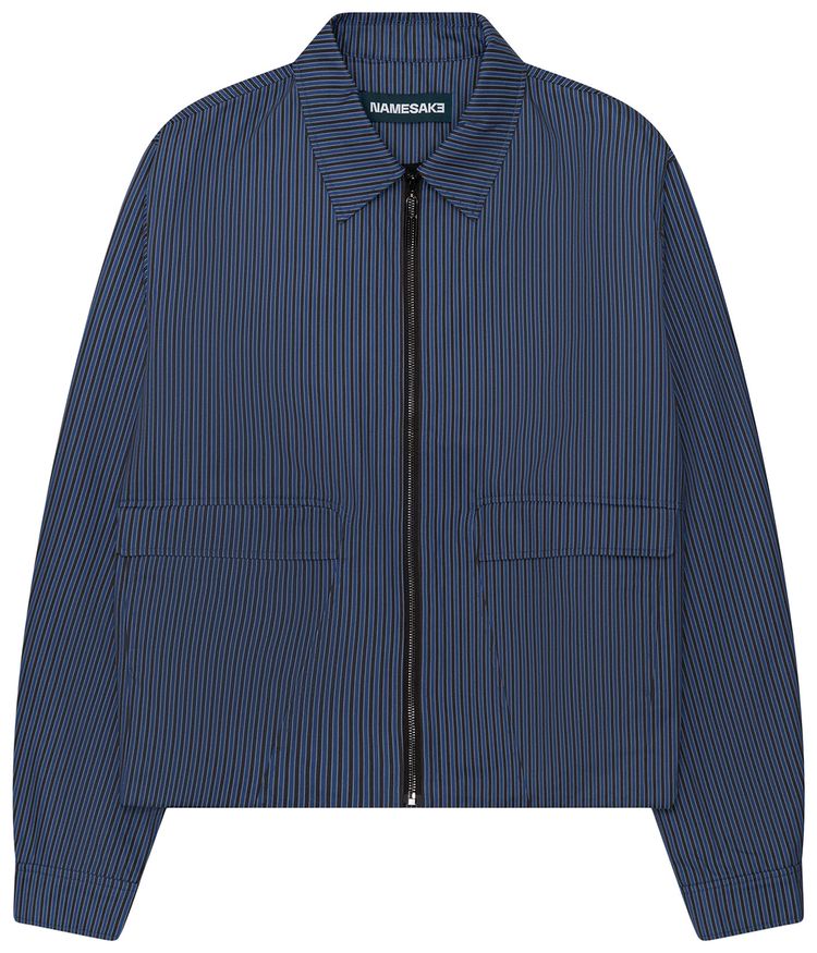 NAMESAKE Ford Blouson Royal Stripe Blue