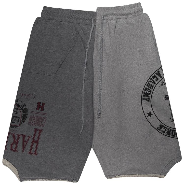 Protocol Index Reconstructed Sweat Shorts Grey