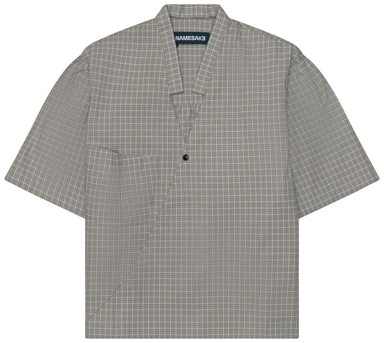 NAMESAKE Venice Twist Shirt TanGrey