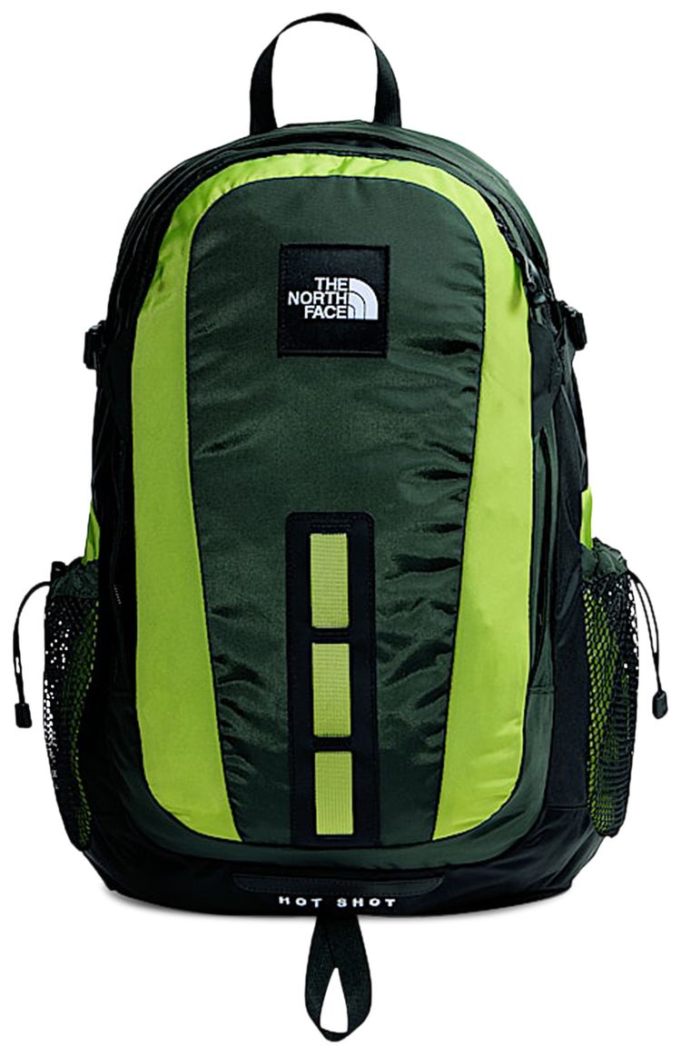 The North Face 30L Hot Shot Se Backpack Sport MossBottle GreenTNF Black