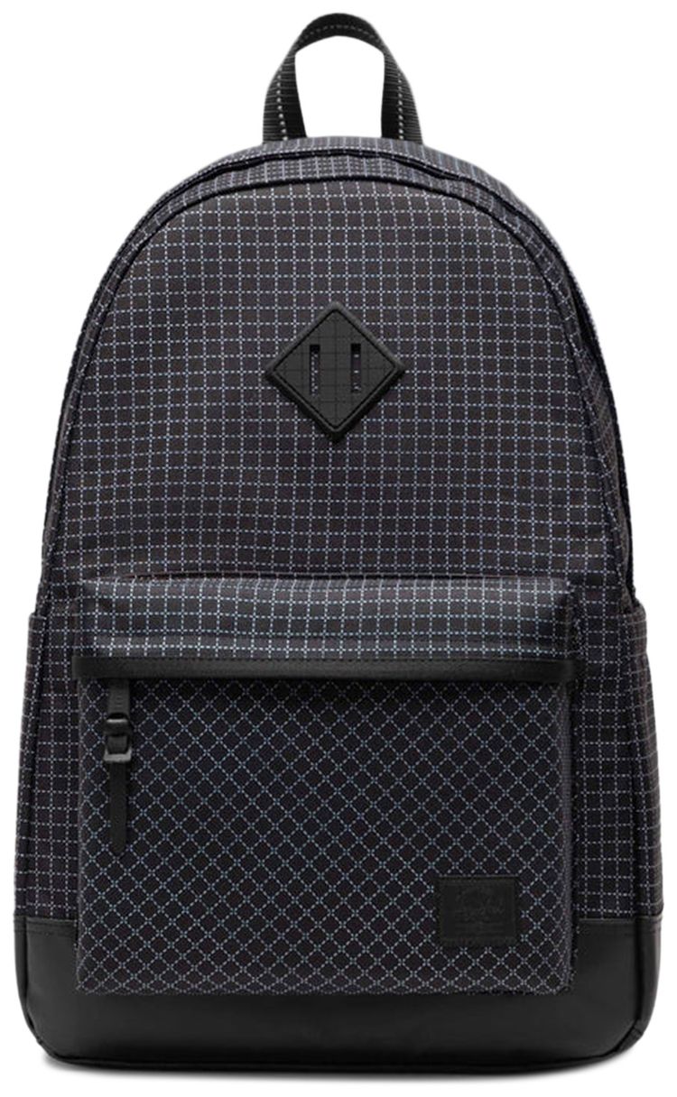 HerscheL 24L Heritage Backpack Grid BlackBlack