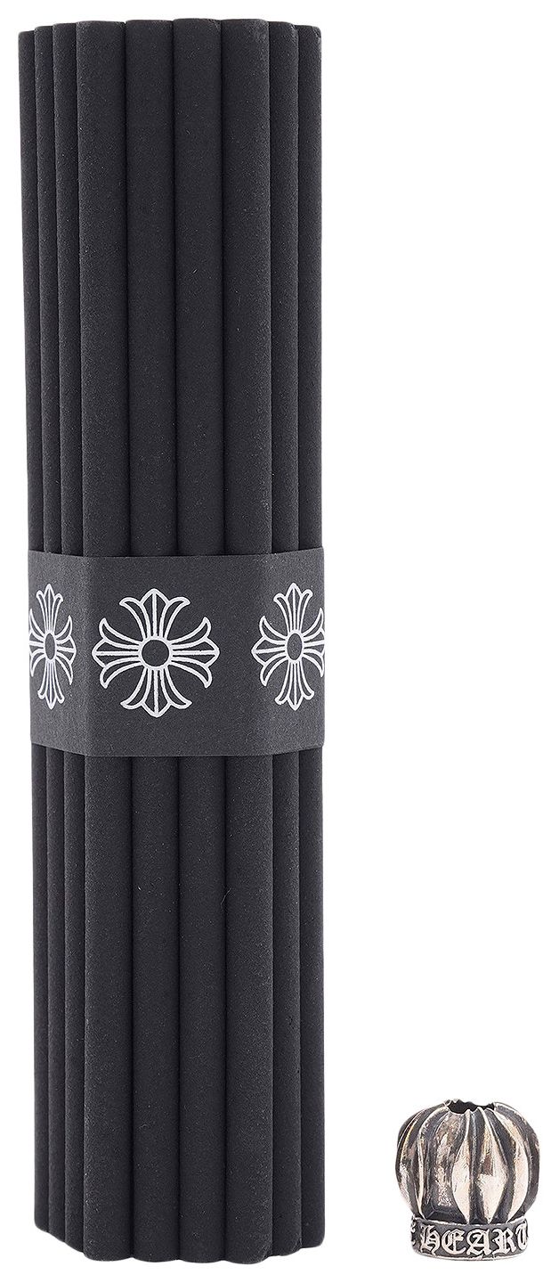 Chrome Hearts 22 Incense Set W Holder Black