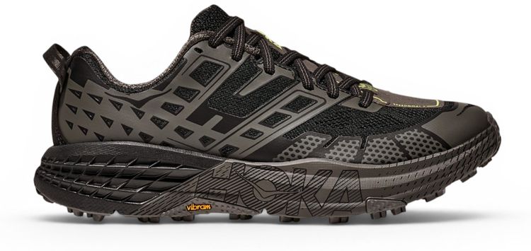 HOKA Speedgoat 2 Black Asphalt Grey