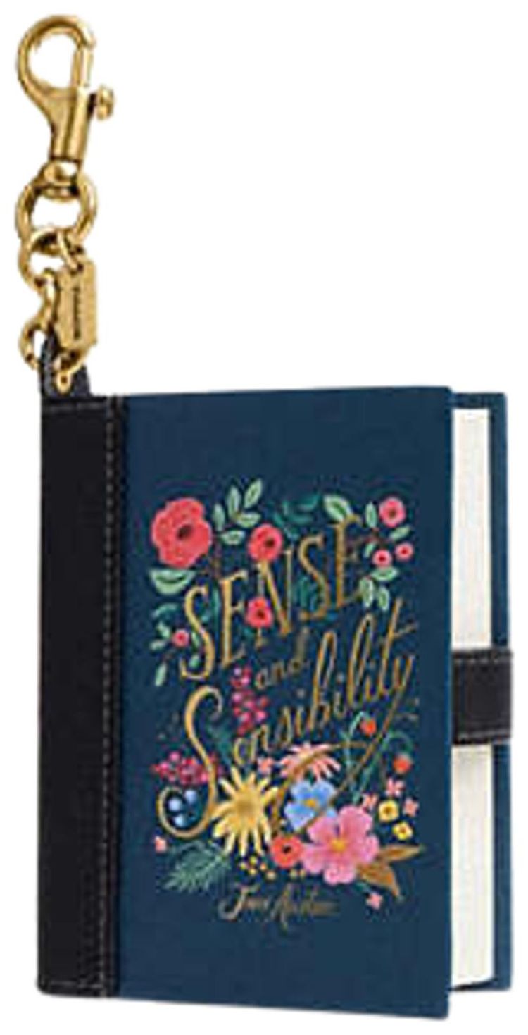 Coach Sense And Sensibility By Jane Austen Book Bag Charm BrassMulticolor