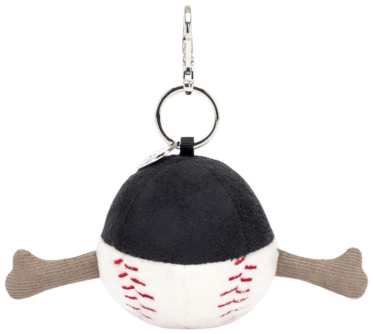 Jellycat Amuseables Sports Bag Charm White
